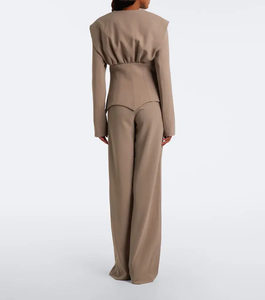Georges Hobeika Mid-rise straight pants | Thumbnail 6 Georges Hobeika Mid-rise straight pants | Thumbnail 6