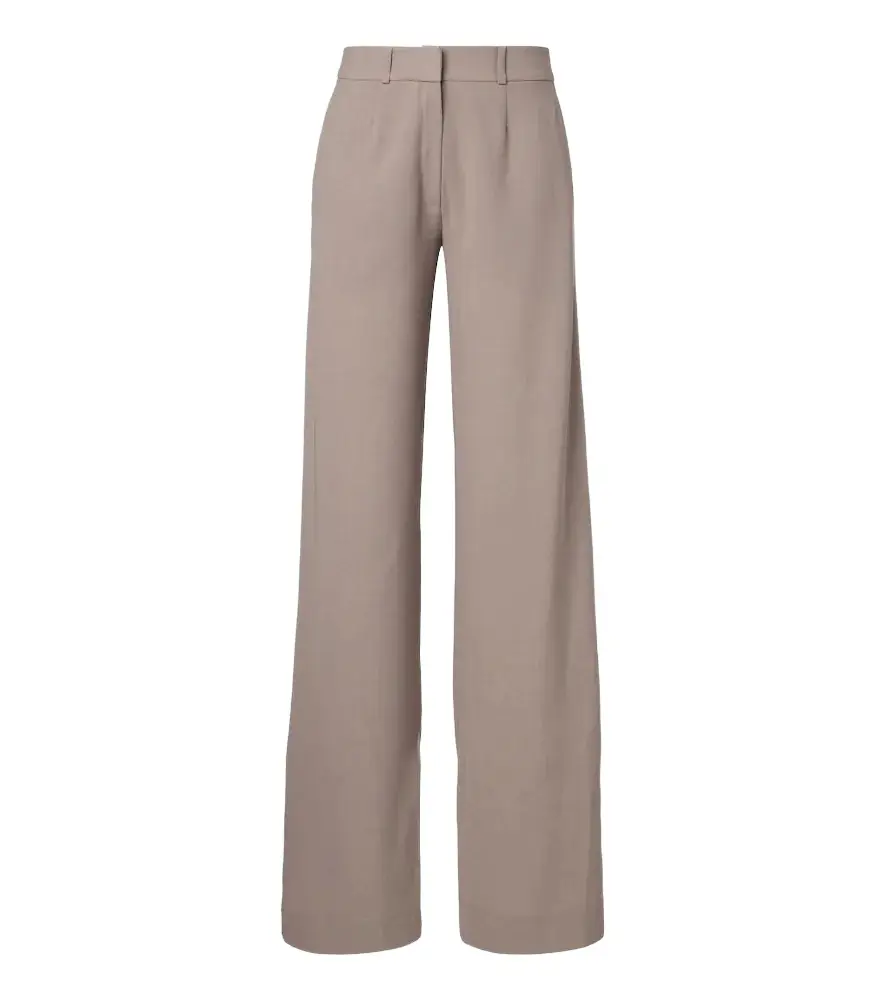 Mid-rise straight pants Mid-rise straight pants