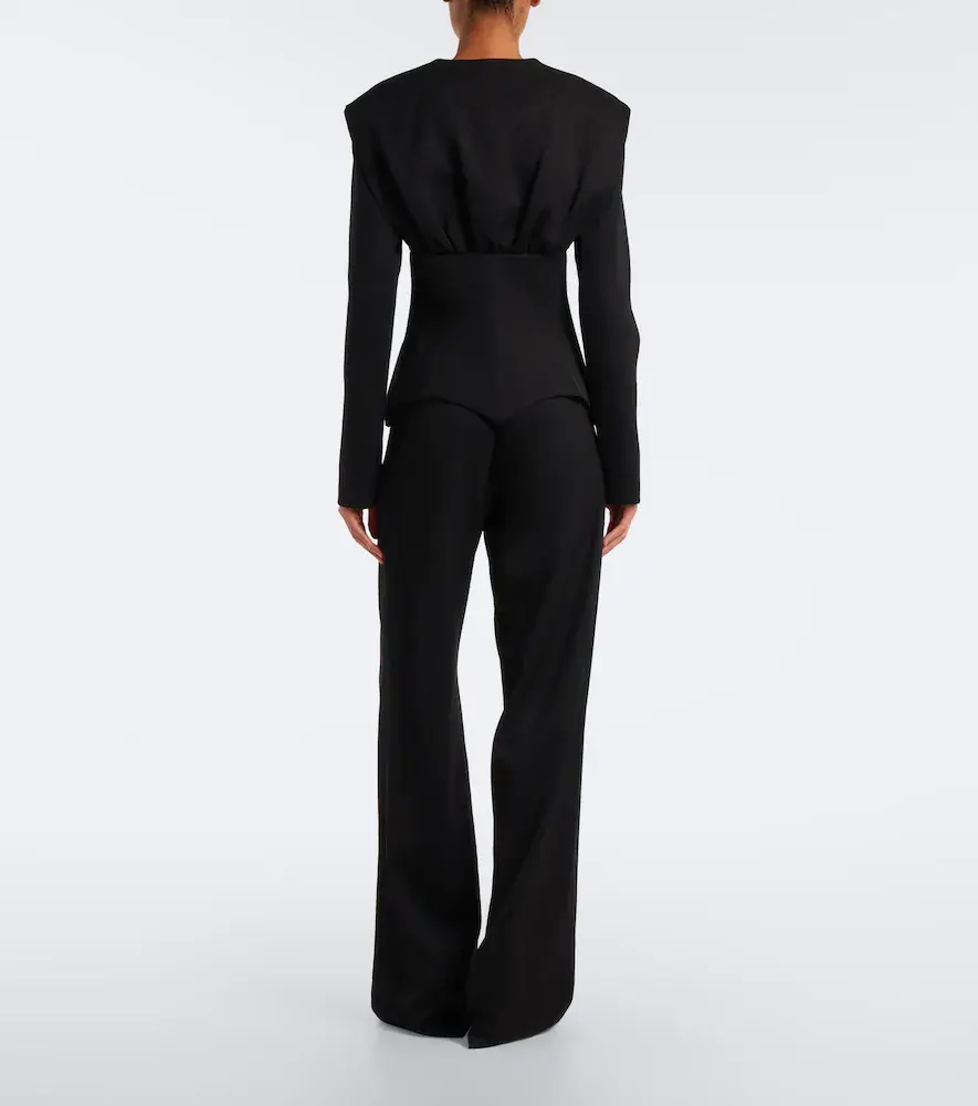 Georges Hobeika Mid-rise straight pants | Thumbnail 4
