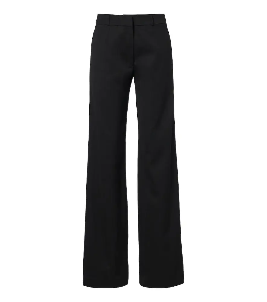 Mid-rise straight pants Mid-rise straight pants
