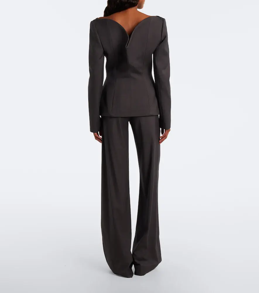 Georges Hobeika Mid-rise straight pants | Thumbnail 6 Georges Hobeika Mid-rise straight pants | Thumbnail 6