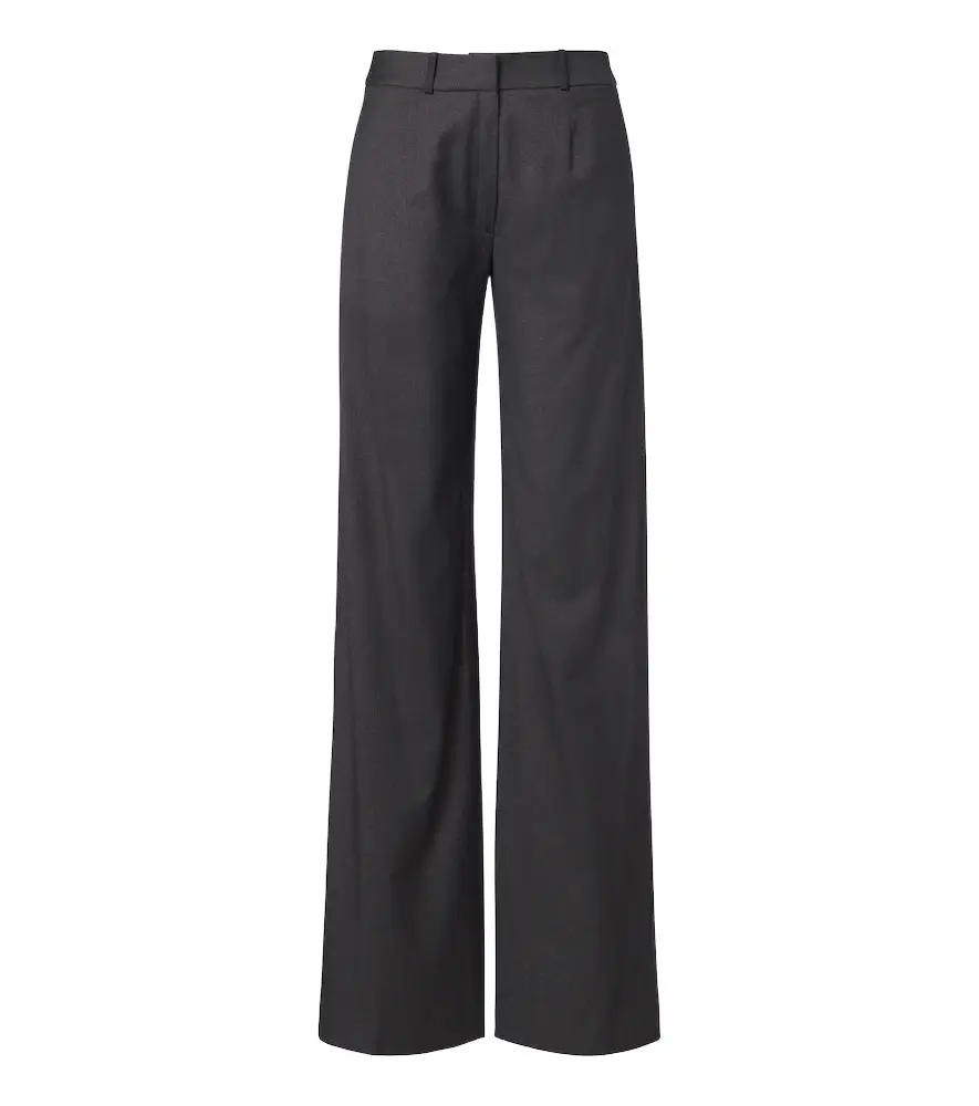 Mid-rise straight pants Mid-rise straight pants