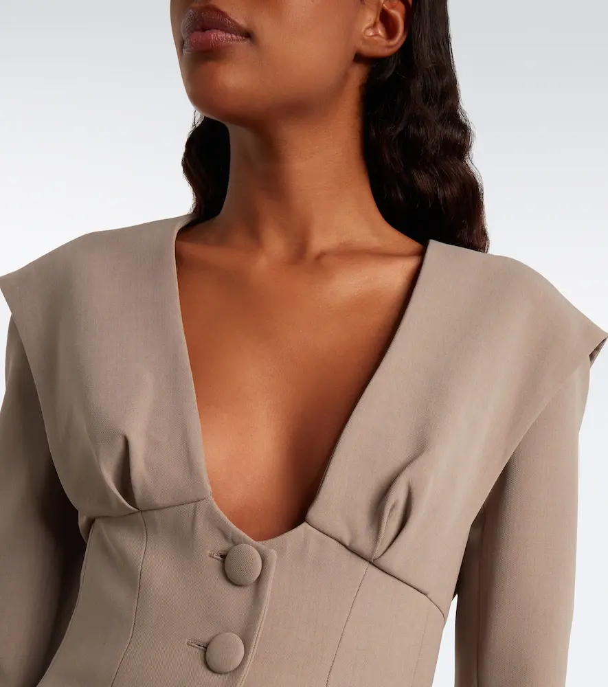 Georges Hobeika Silk-blend jacket | Thumbnail 5 Georges Hobeika Silk-blend jacket | Thumbnail 5