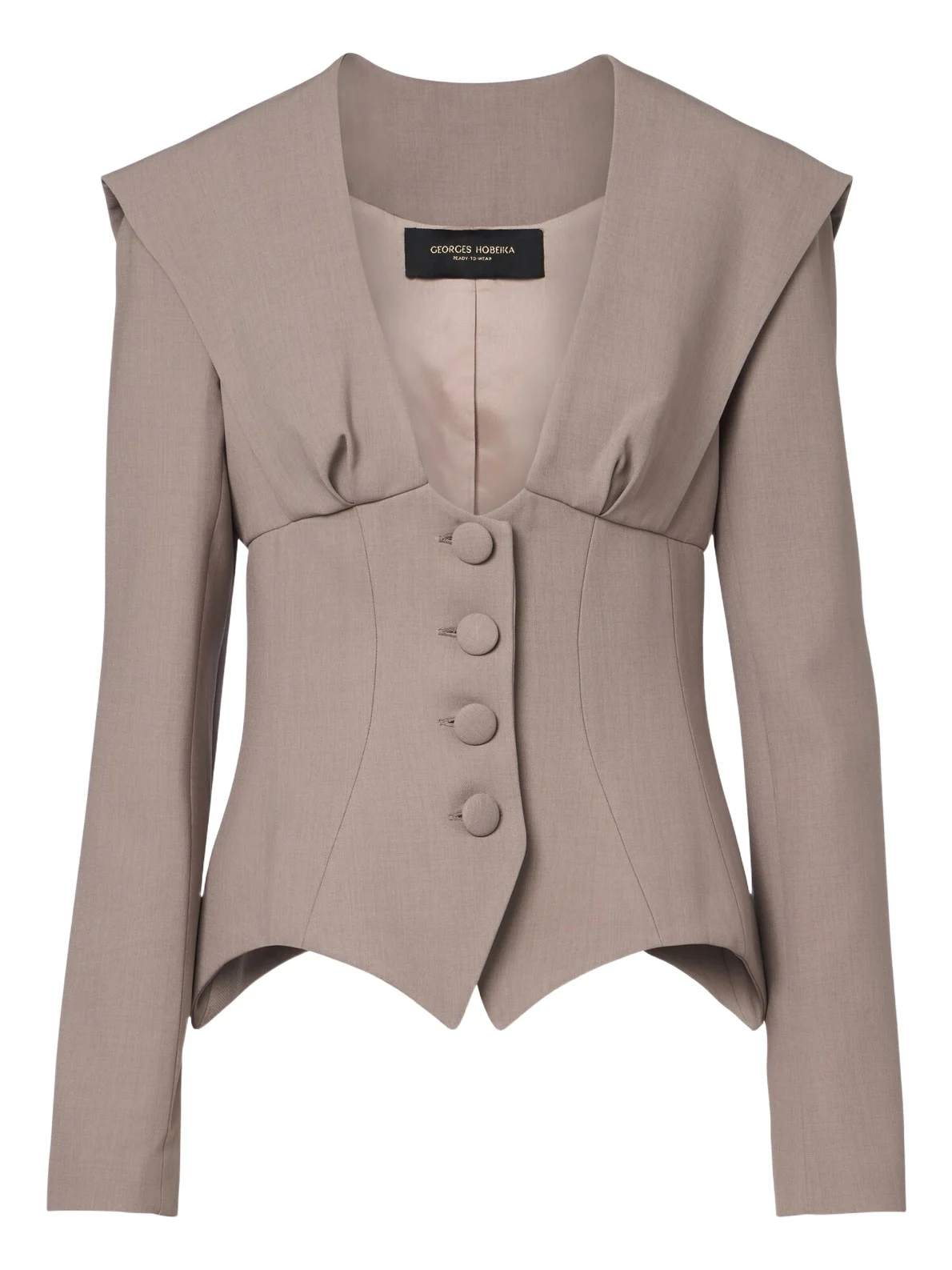Silk-blend jacket Silk-blend jacket
