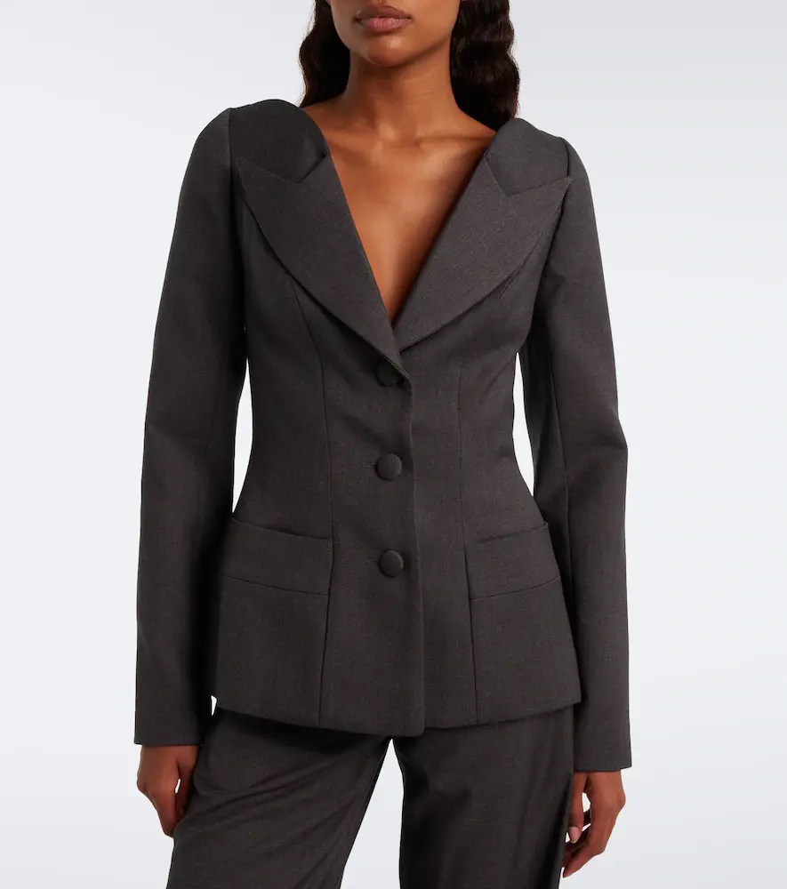 Georges Hobeika Single-breasted jacket | Thumbnail 3 Georges Hobeika Single-breasted jacket | Thumbnail 3