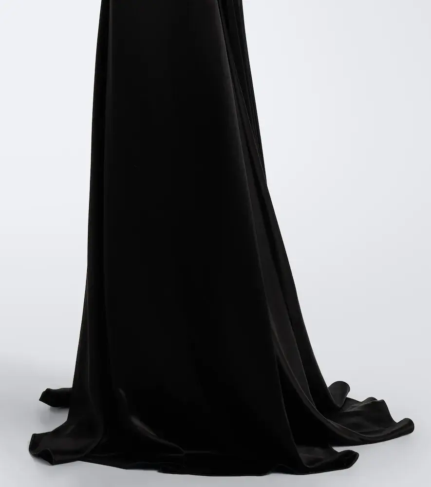 Georges Hobeika Embellished gathered gown | Thumbnail 4