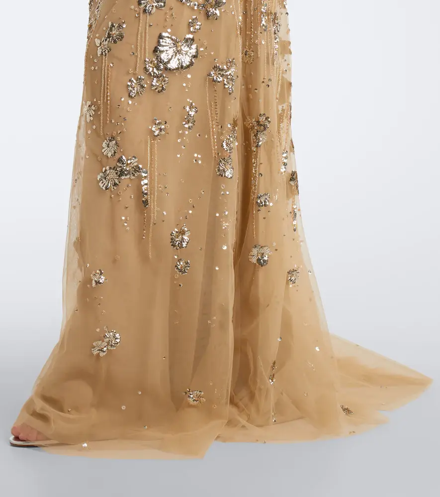 Georges Hobeika Embellished tulle gown | Thumbnail 3 Georges Hobeika Embellished tulle gown | Thumbnail 3
