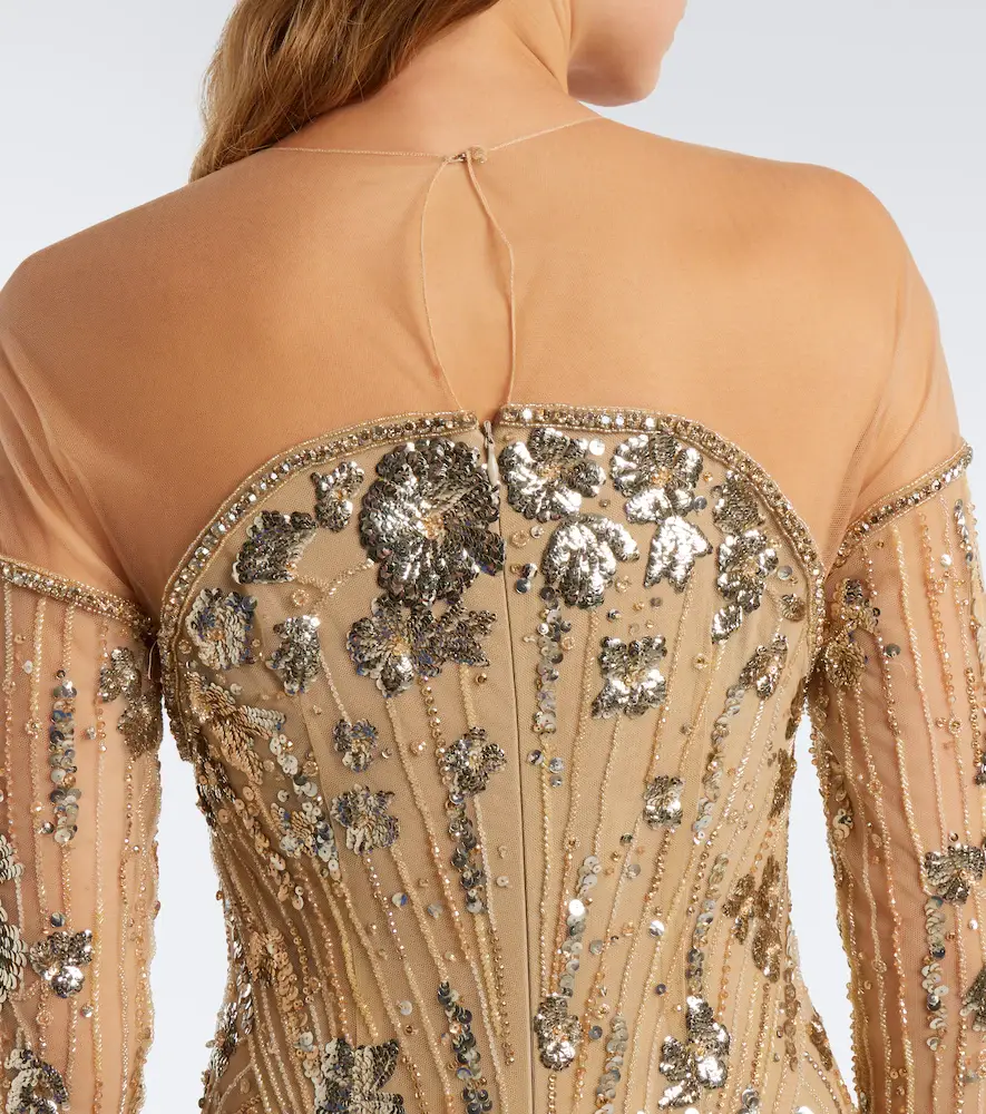 Georges Hobeika Embellished tulle gown | Thumbnail 5 Georges Hobeika Embellished tulle gown | Thumbnail 5