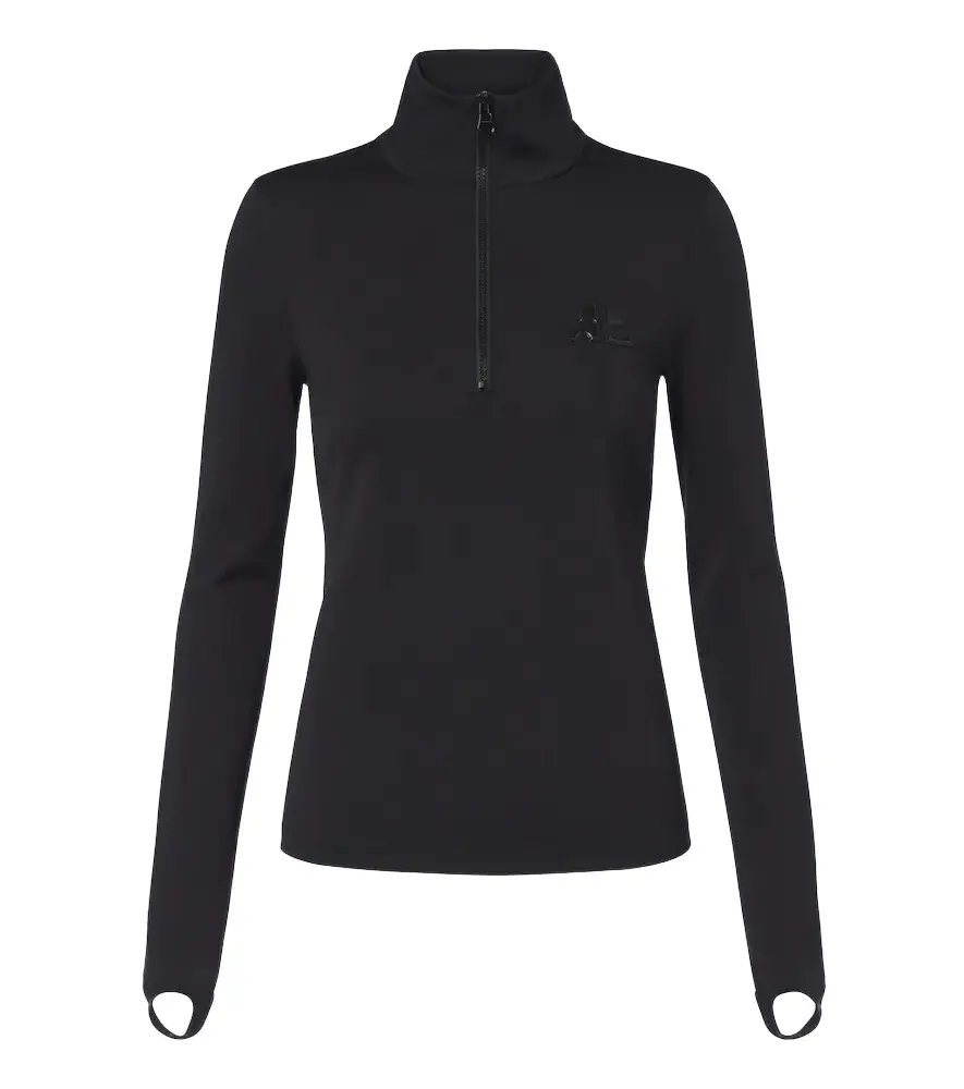 Courrèges Courrèges Logo ski top