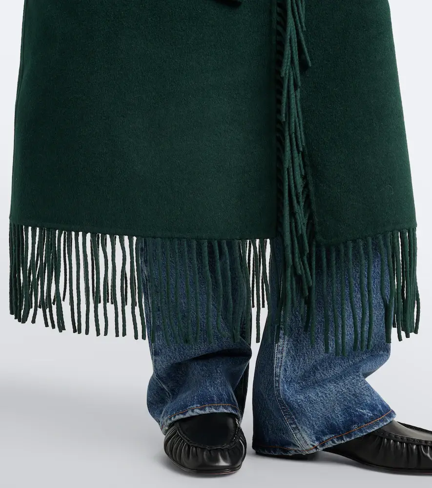 Simkhai Carrie fringed wrap coat | Thumbnail 3