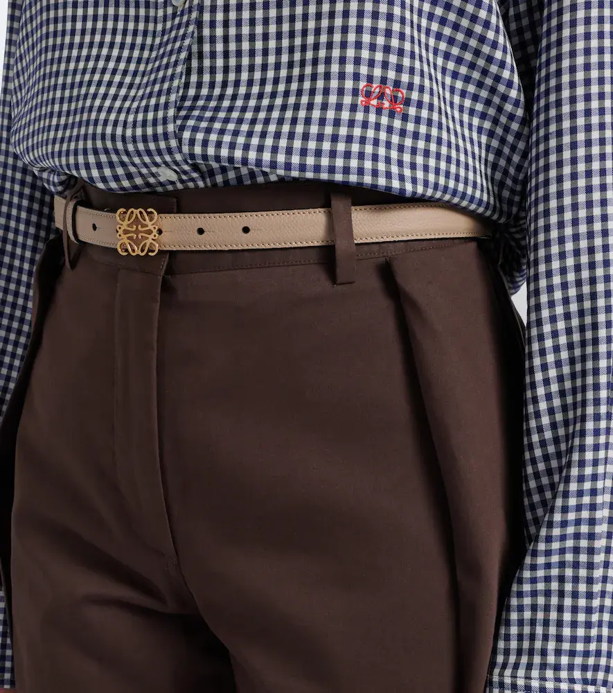Loewe Anagram leather belt | Thumbnail 3