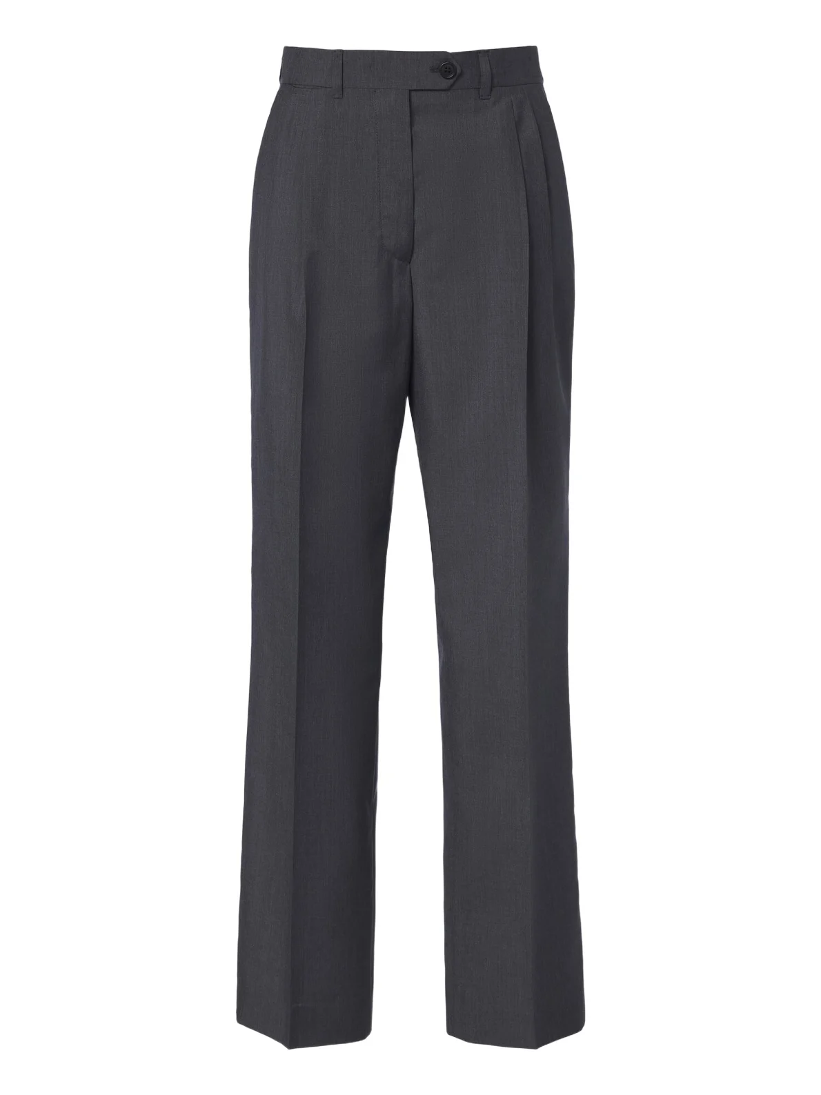 Prada Pleated wool and mohair straight pants