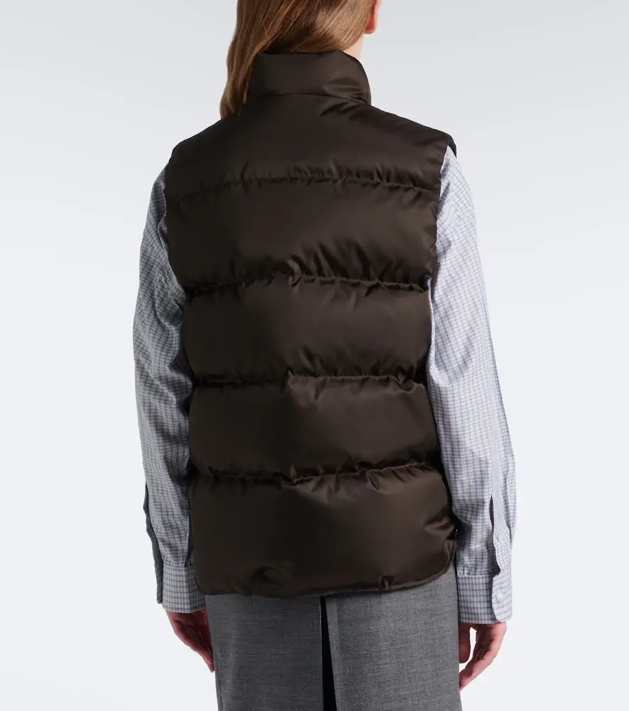 Prada Re-Nylon down vest | Thumbnail 3