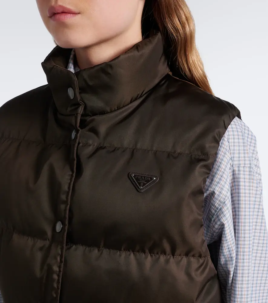 Prada Re-Nylon down vest | Thumbnail 5
