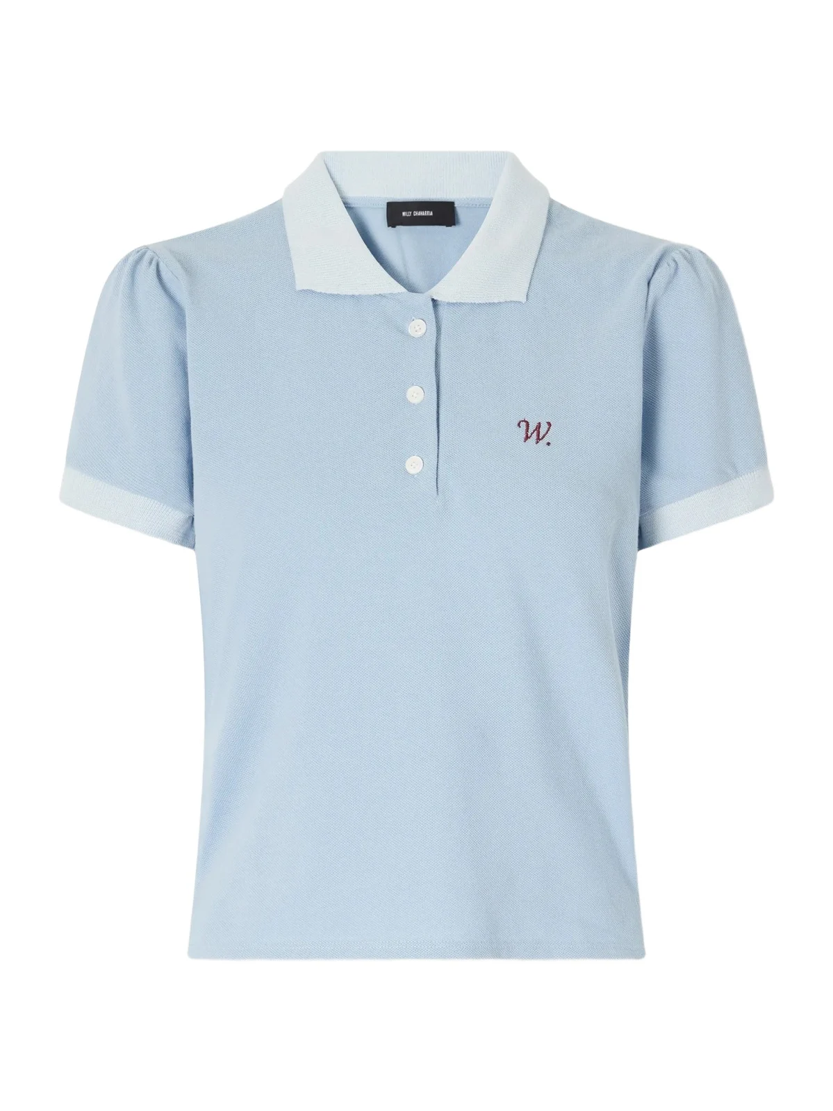 Chavela Logo-embroidered Cotton-piqué Polo Shirt