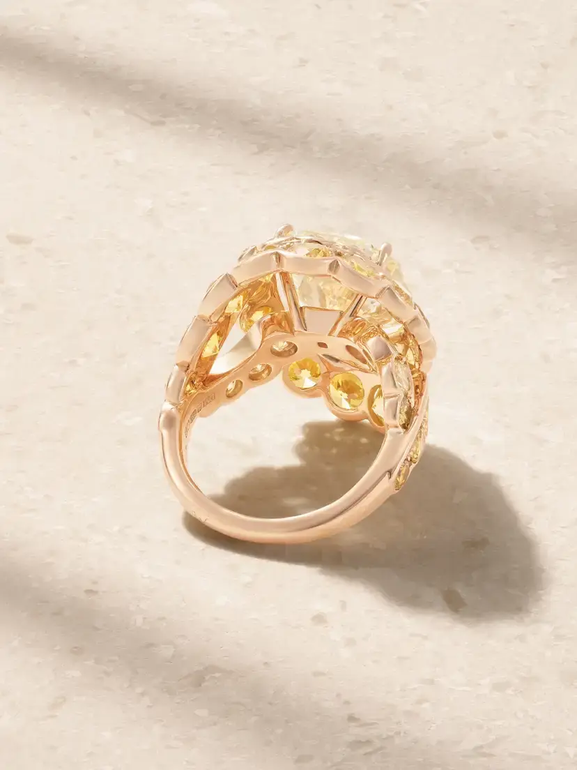 David Morris Maelstrom 18-karat Gold Diamond Ring | Thumbnail 3