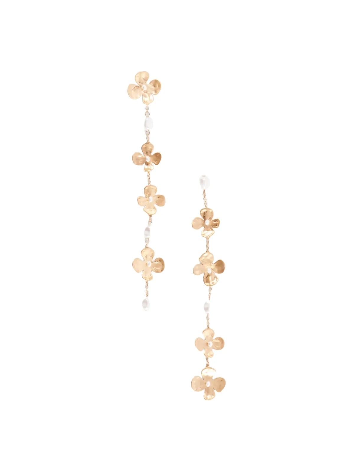 Cult Gaia Lucky Pearl-effect Gold-tone Earrings