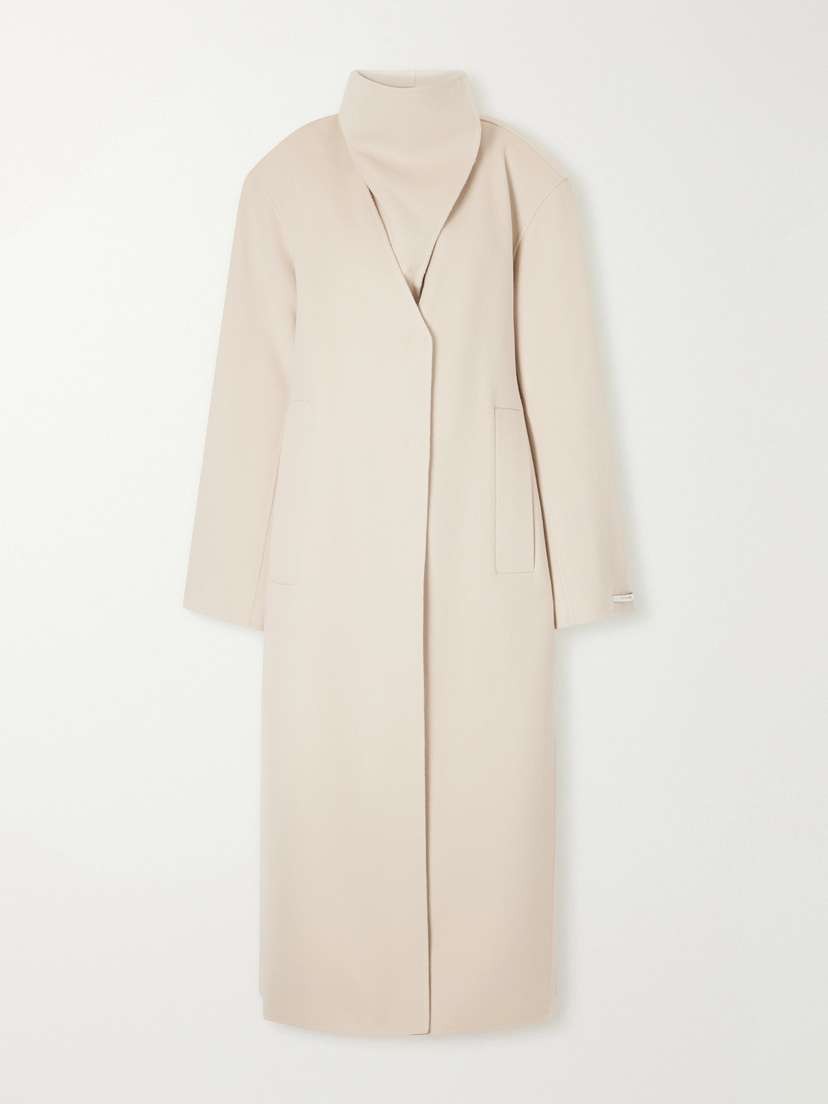 Sportmax Spassenso High-neck Wool Coat