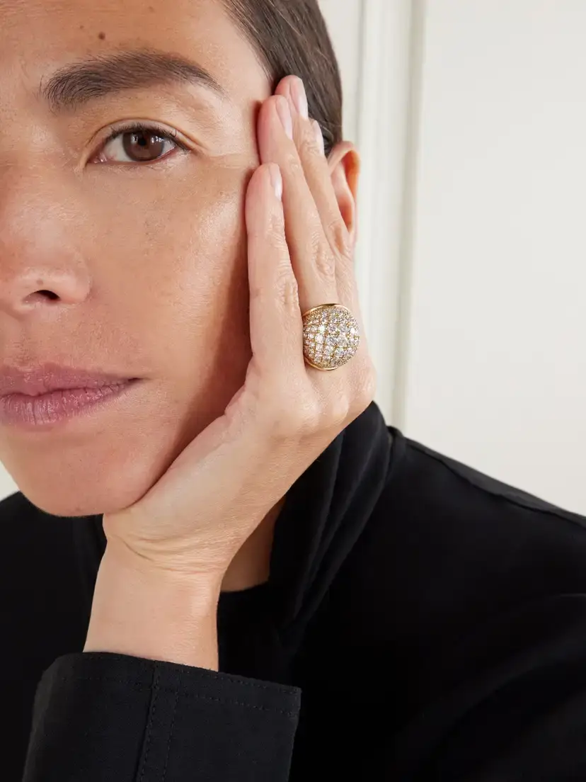 Fernando Jorge Fluid 18-karat Gold Diamond Ring | Thumbnail 2 Fernando Jorge Fluid 18-karat Gold Diamond Ring | Thumbnail 2