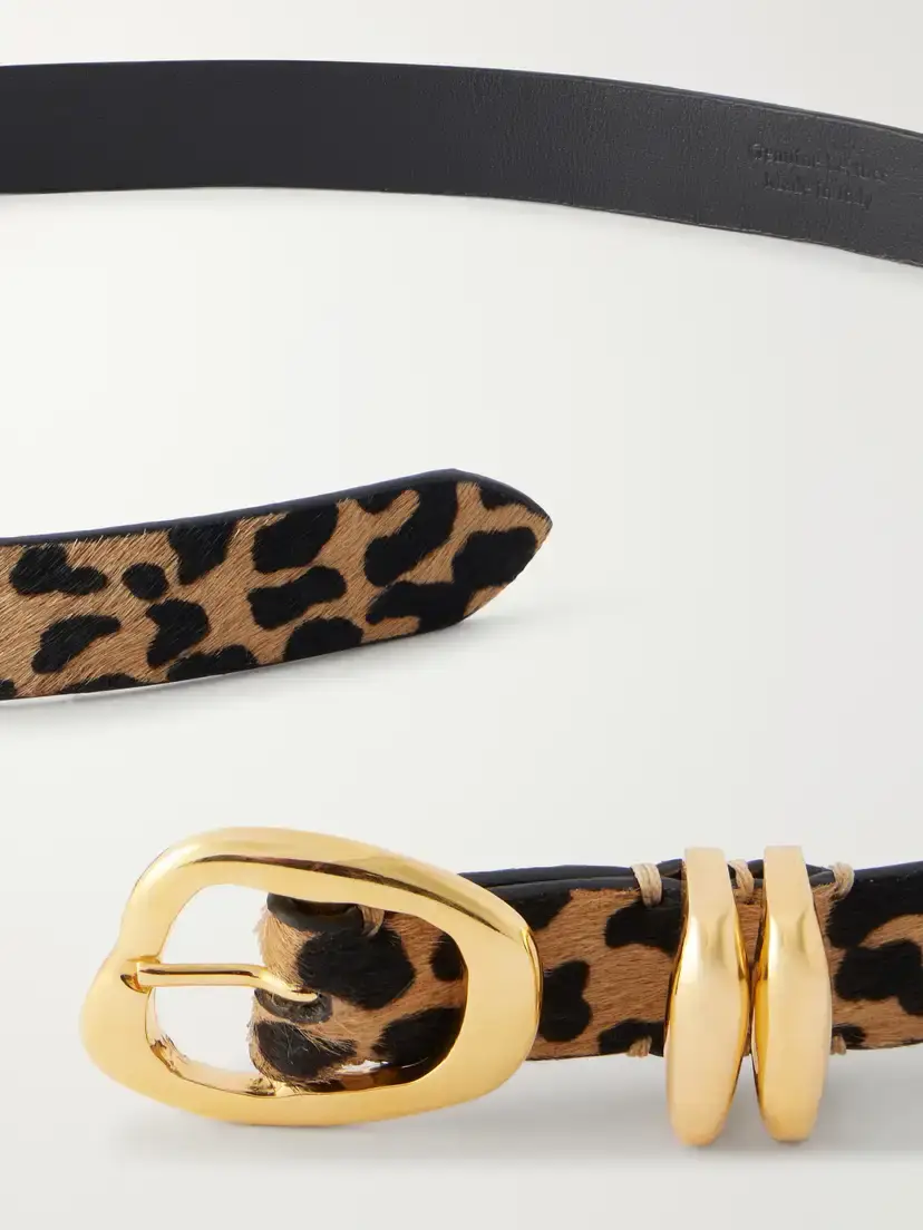 AMANU The Tugela Leopard-print Calf-hair Belt | Thumbnail 3 AMANU The Tugela Leopard-print Calf-hair Belt | Thumbnail 3