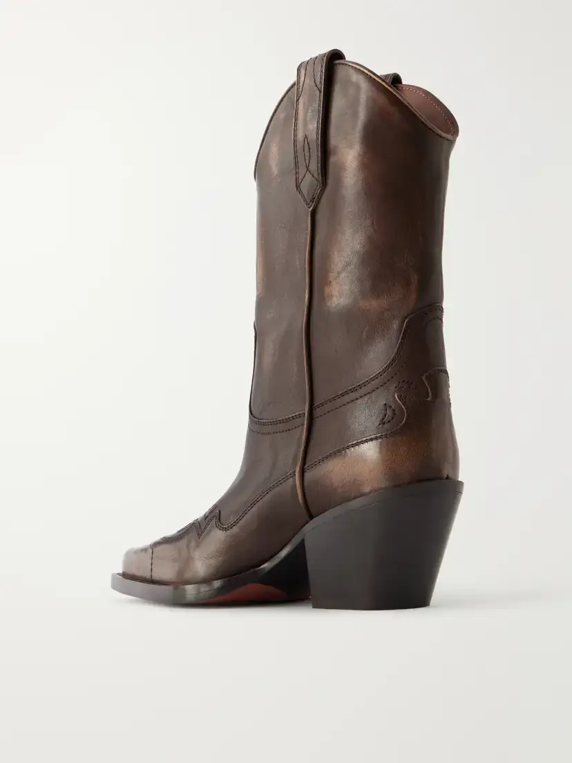 Paris Texas Dakota 60 Embroidered Leather Ankle Boots | Thumbnail 3