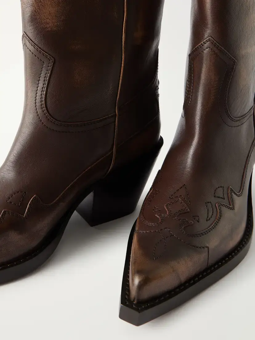 Paris Texas Dakota 60 Embroidered Leather Ankle Boots | Thumbnail 5
