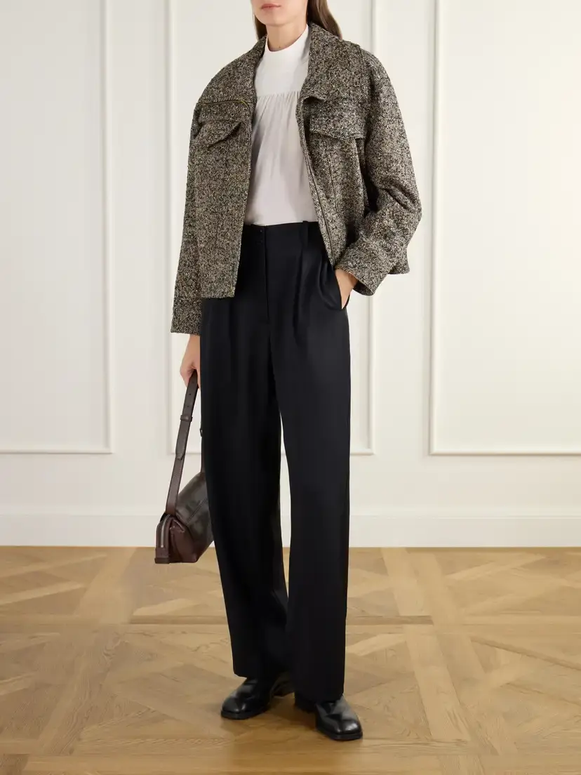 Veronica Beard Silversmith Dickey Padded Tweed Jacket | Thumbnail 2