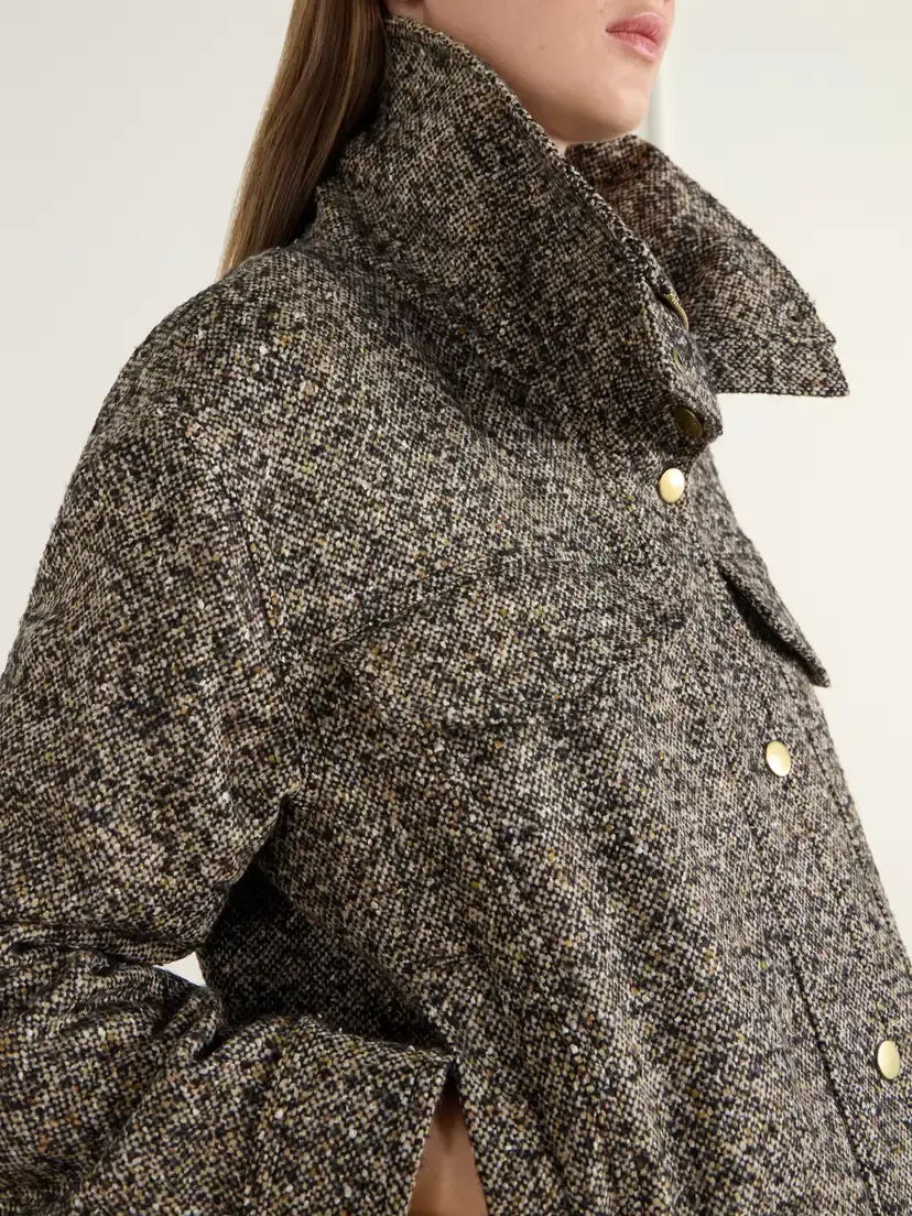 Veronica Beard Silversmith Dickey Padded Tweed Jacket | Thumbnail 5