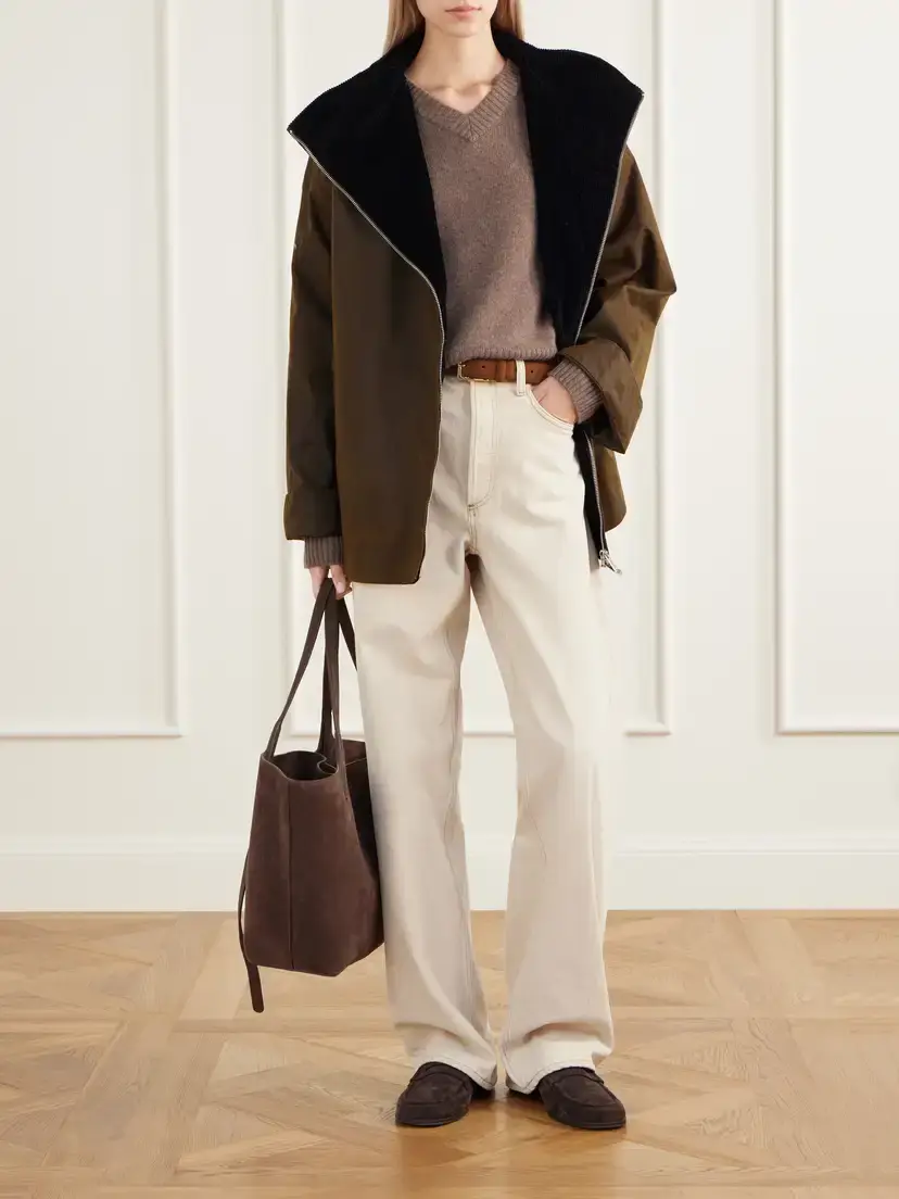 James Perse Rib-trimmed Cashmere Sweater | Thumbnail 2 James Perse Rib-trimmed Cashmere Sweater | Thumbnail 2