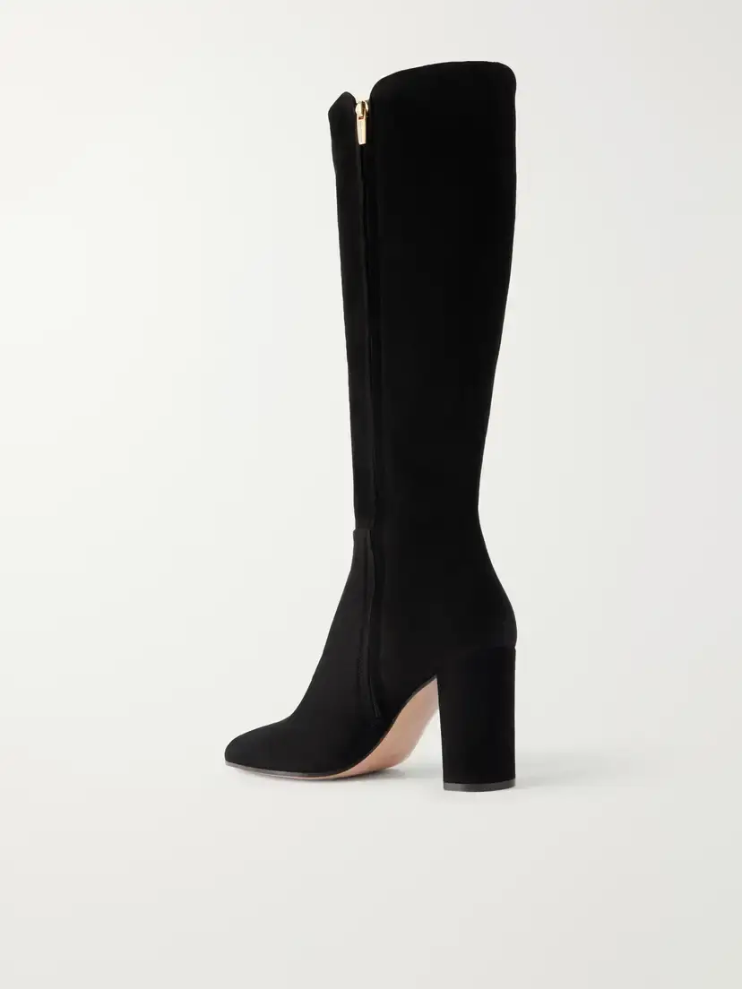 Gianvito Rossi 85 Suede Knee Boots | Thumbnail 3 Gianvito Rossi 85 Suede Knee Boots | Thumbnail 3