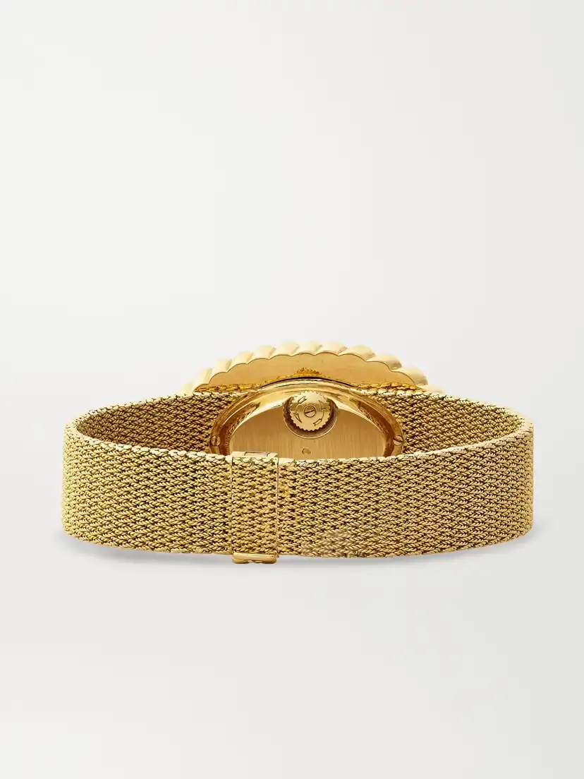 Stephanie Windsor + Hermès And Audemars Piguet Vintage 1970s Hand-wound 18-karat Gold Watch (6.5'' Wrist) | Thumbnail 5 Stephanie Windsor + Hermès And Audemars Piguet Vintage 1970s Hand-wound 18-karat Gold Watch (6.5'' Wrist) | Thumbnail 5