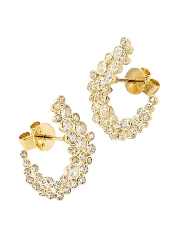 18-karat Gold Diamond Earrings