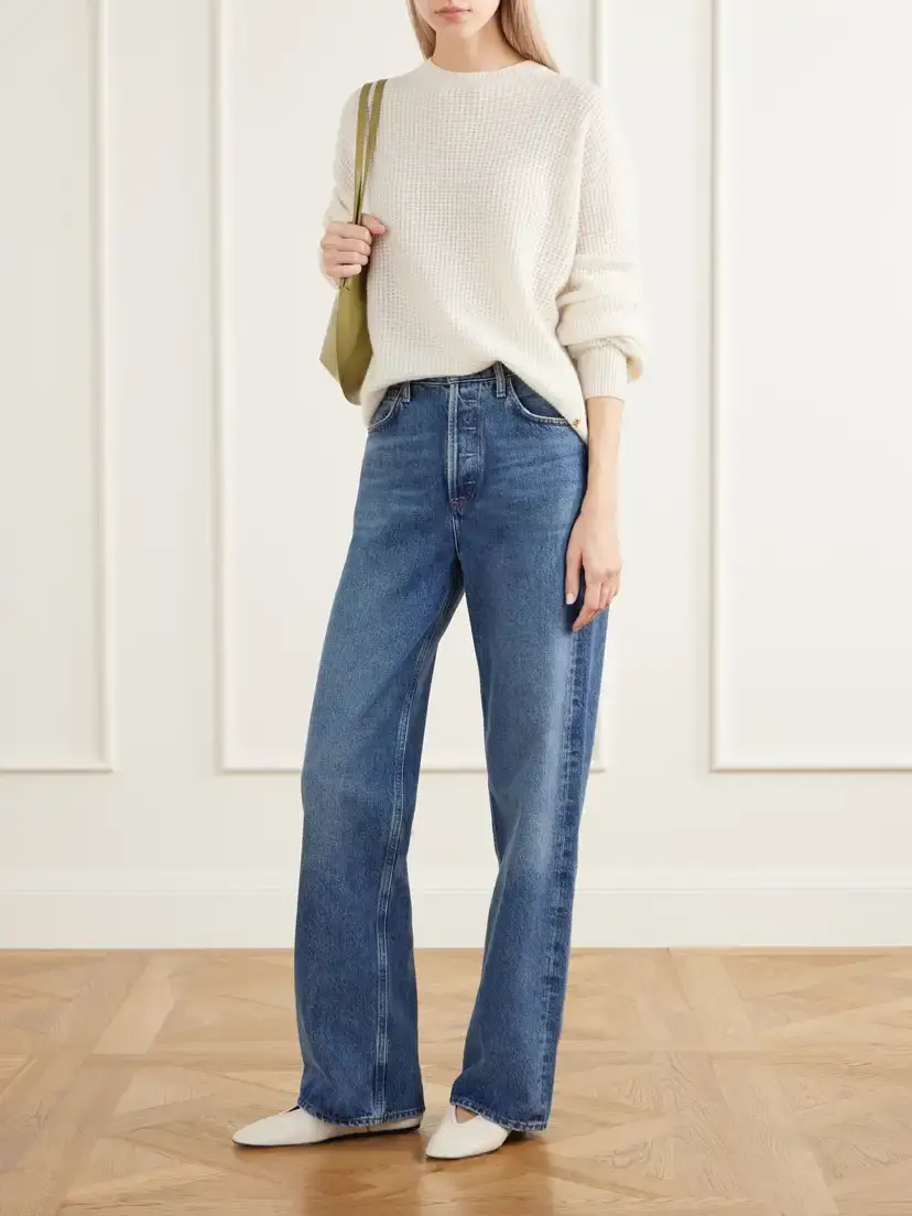 ÉTERNE Brock Waffle-knit Cashmere Sweater | Thumbnail 2 ÉTERNE Brock Waffle-knit Cashmere Sweater | Thumbnail 2