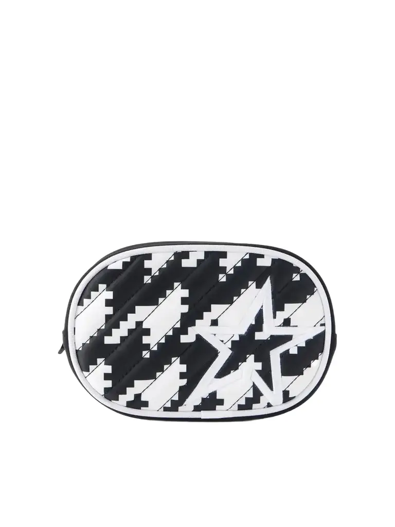 Perfect Moment Star Houndstooth Shell Belt Bag