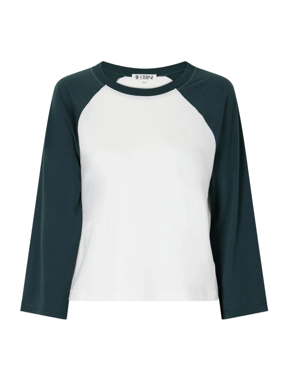 ÉTERNE Baseball Cotton-jersey T-shirt