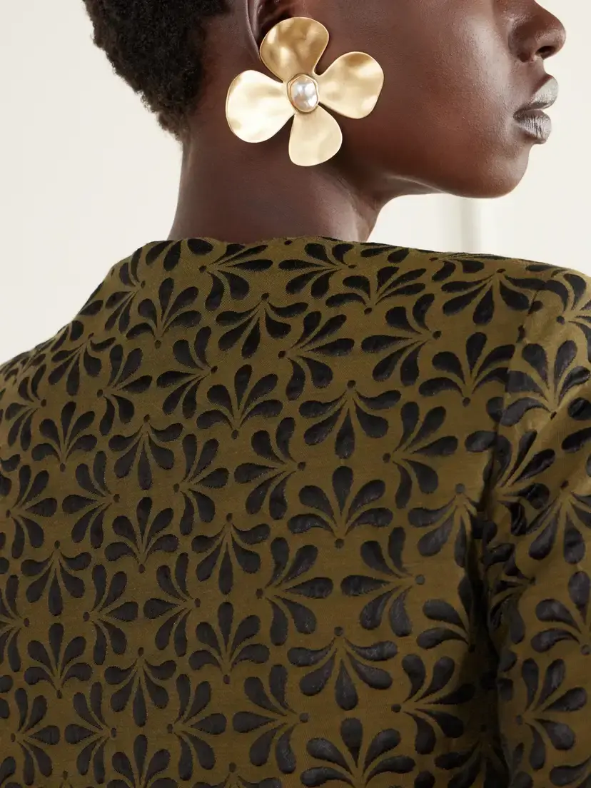 Cult Gaia Lucky Pearl-effect Gold-tone Earrings | Thumbnail 2