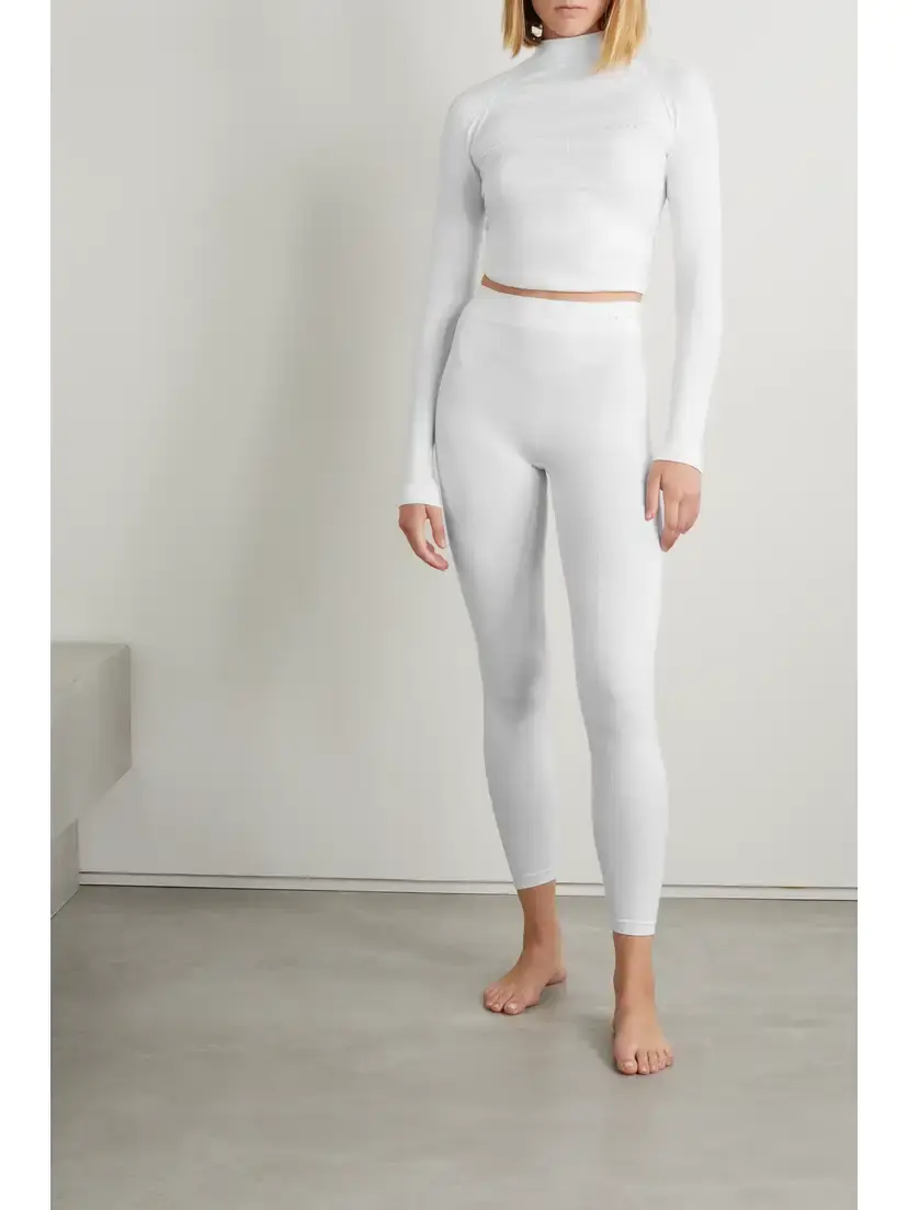 FALKE Ergonomic Sport System Stretch-knit Leggings | Thumbnail 2