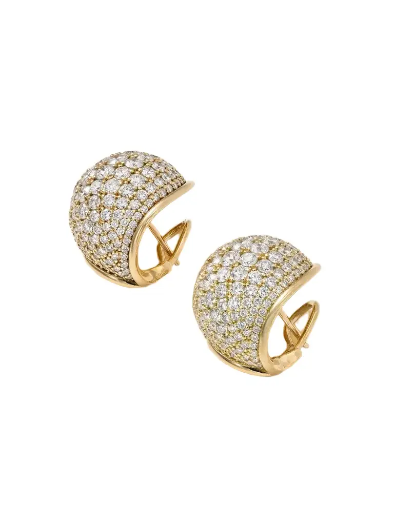 Fernando Jorge Fluid 18-karat Gold Diamond Earrings