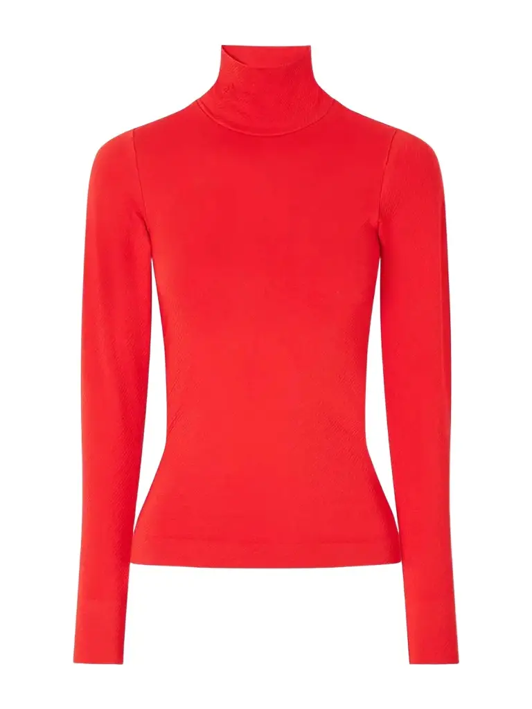 Ribbed Thermal Modal-blend Turtleneck Base Layer Ribbed Thermal Modal-blend Turtleneck Base Layer