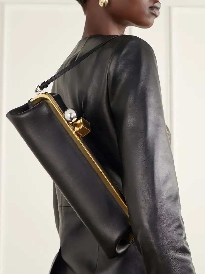 Jacquemus La Pochette Salon Leather Shoulder Bag | Thumbnail 2 Jacquemus La Pochette Salon Leather Shoulder Bag | Thumbnail 2