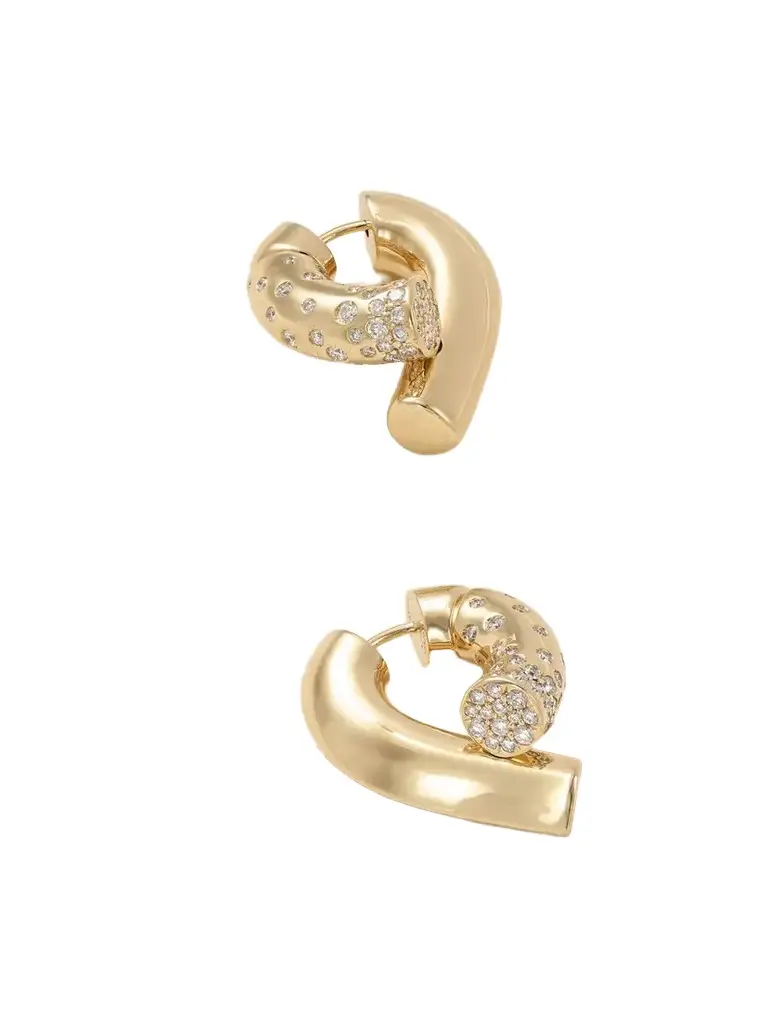 TABAYER Oera 18-karat Gold Diamond Earrings