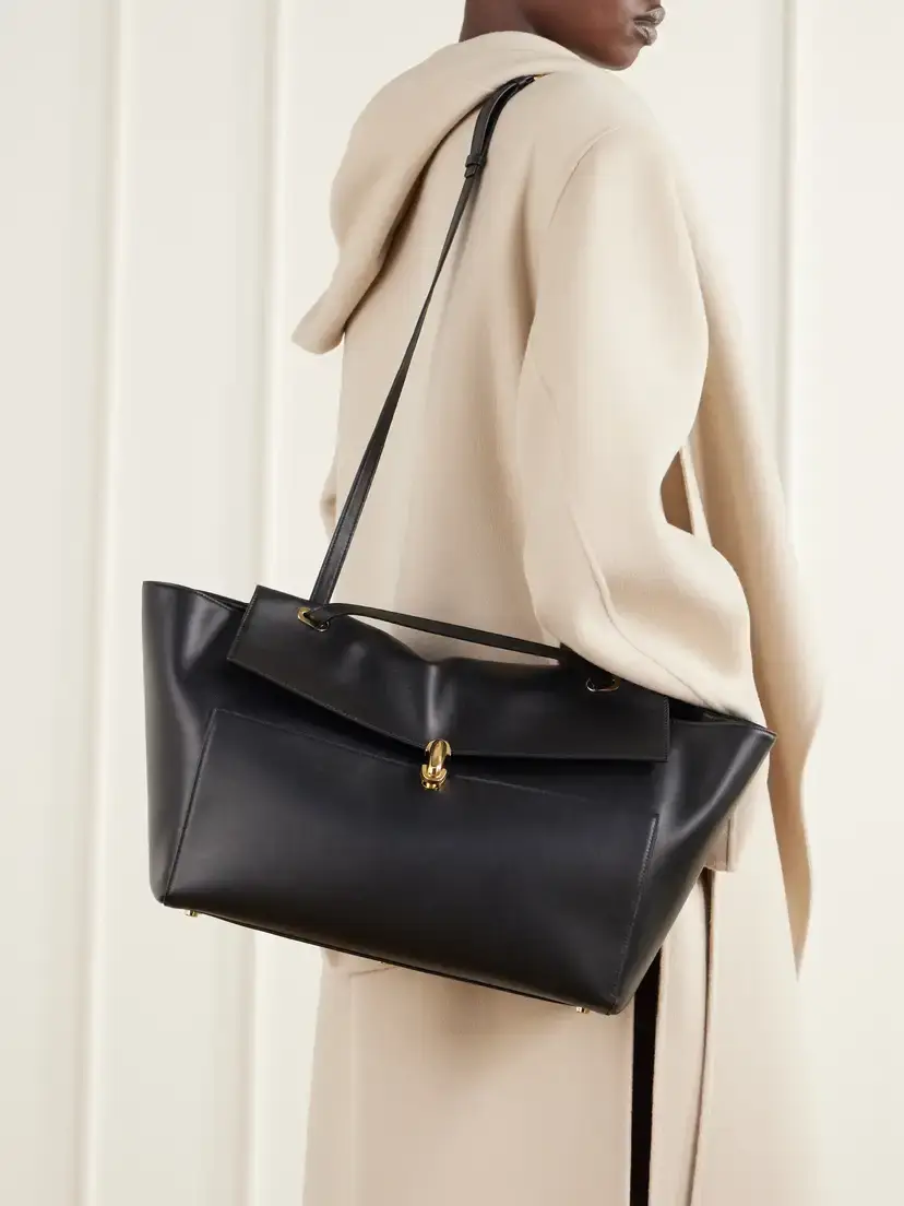 Savette Trapeze Large Leather Shoulder Bag | Thumbnail 2