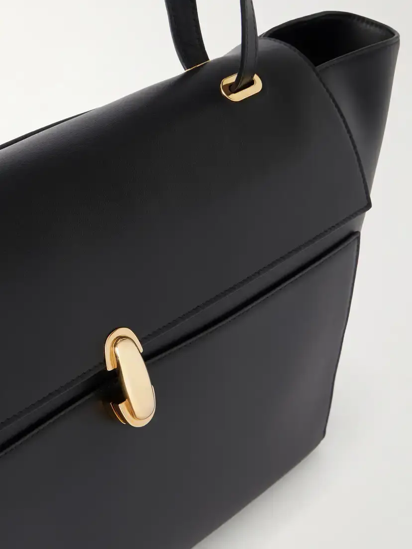 Savette Trapeze Large Leather Shoulder Bag | Thumbnail 5
