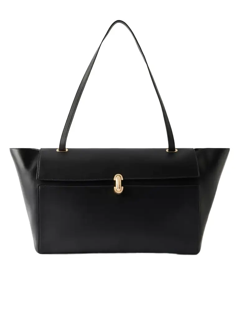Savette Trapeze Large Leather Shoulder Bag