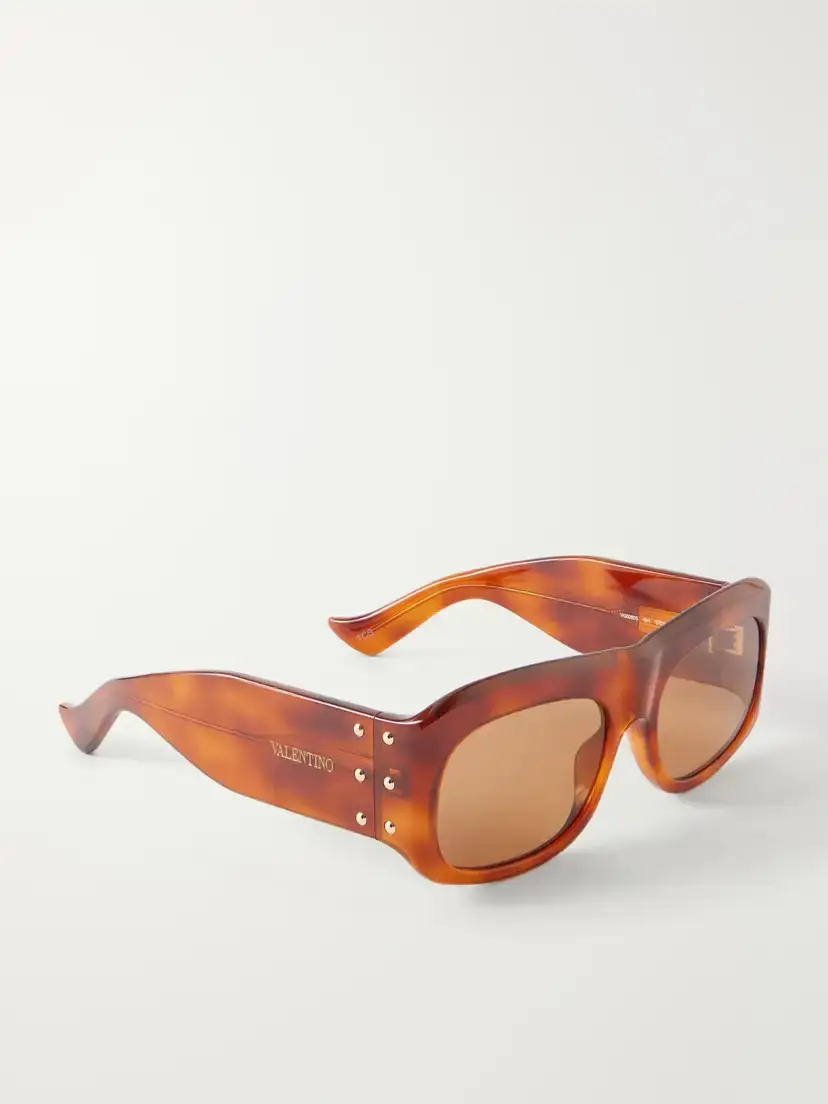 Valentino Eyewear Square-frame Recycled-acetate Sunglasses | Thumbnail 3 Valentino Eyewear Square-frame Recycled-acetate Sunglasses | Thumbnail 3