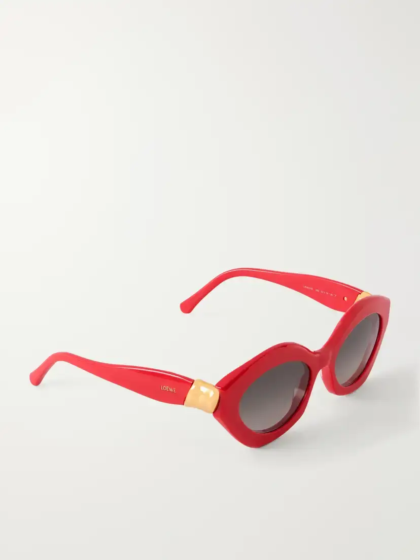 Loewe Coil Cat-eye Acetate Sunglasses | Thumbnail 3 Loewe Coil Cat-eye Acetate Sunglasses | Thumbnail 3