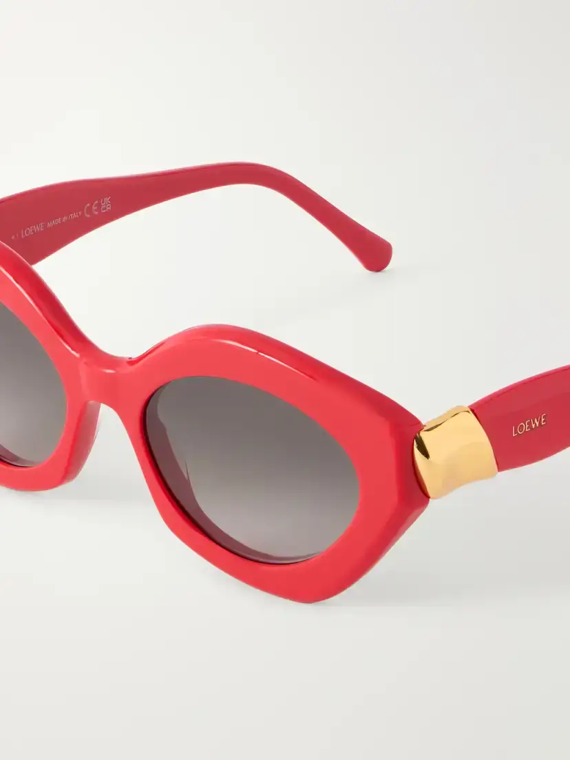 Loewe Coil Cat-eye Acetate Sunglasses | Thumbnail 4 Loewe Coil Cat-eye Acetate Sunglasses | Thumbnail 4
