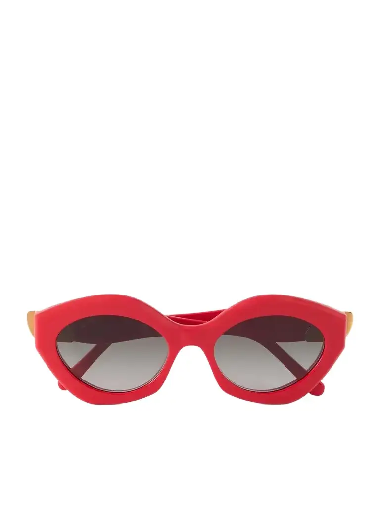 Loewe Coil Cat-eye Acetate Sunglasses