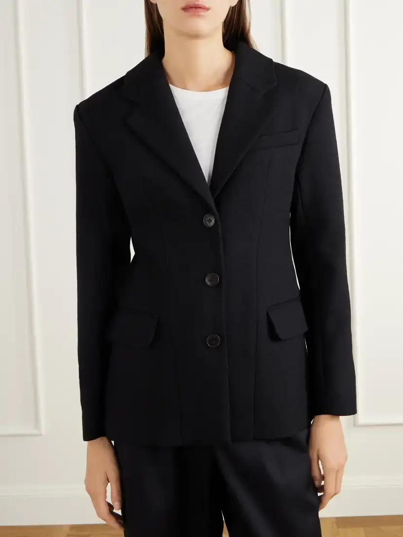 SKALL Barbara Wool-twill Blazer | Thumbnail 3 SKALL Barbara Wool-twill Blazer | Thumbnail 3