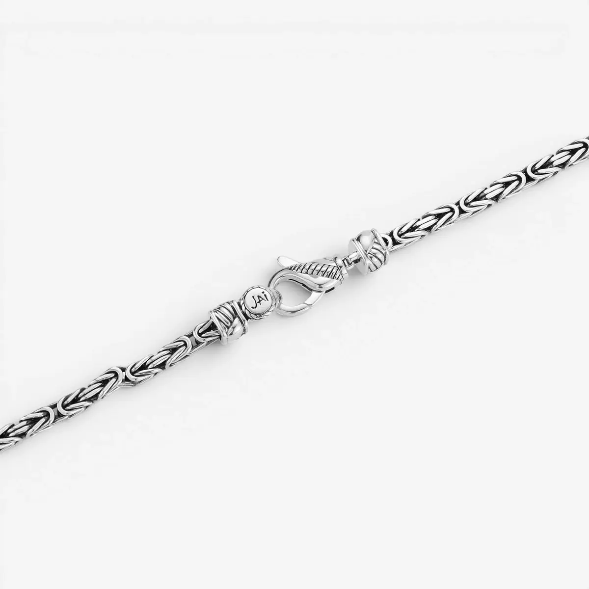 JAI JAI Sterling Silver Byzantine Men's Necklace JJH1034MN - by The Solist | Thumbnail 3